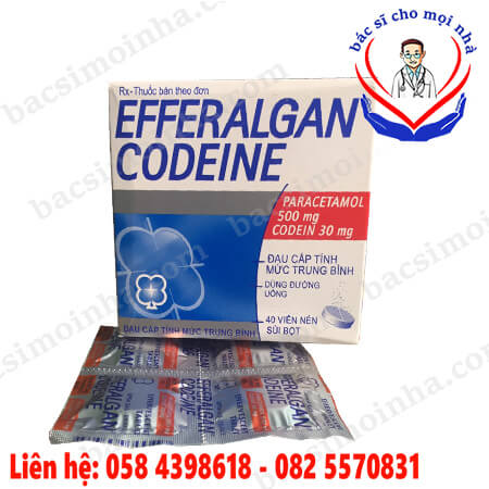 thuốc efferalgan codeine