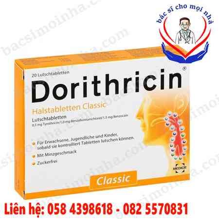 Dorithricin là thuốc gì?